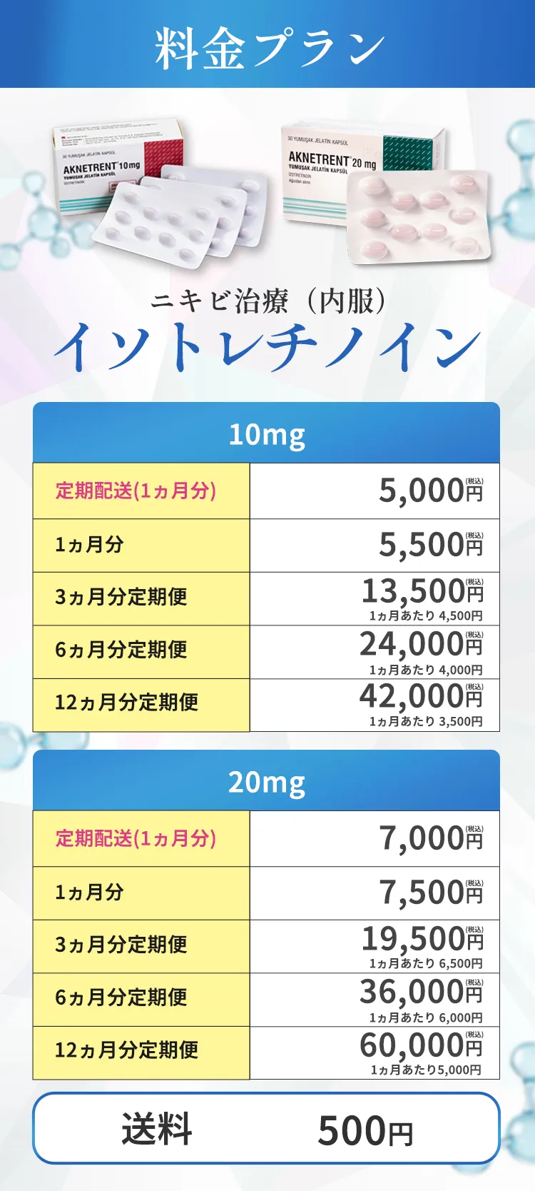 料金表